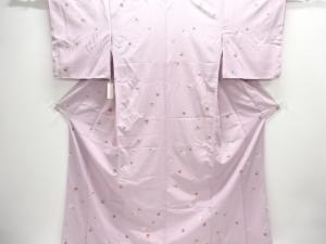 未使用品　桜・楓模様小紋着物